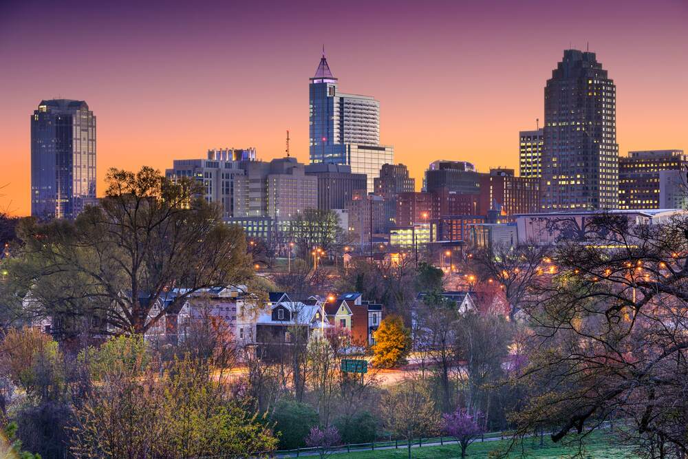 explorez-les-usa-caroline-du-nord-Skyline-Raleigh